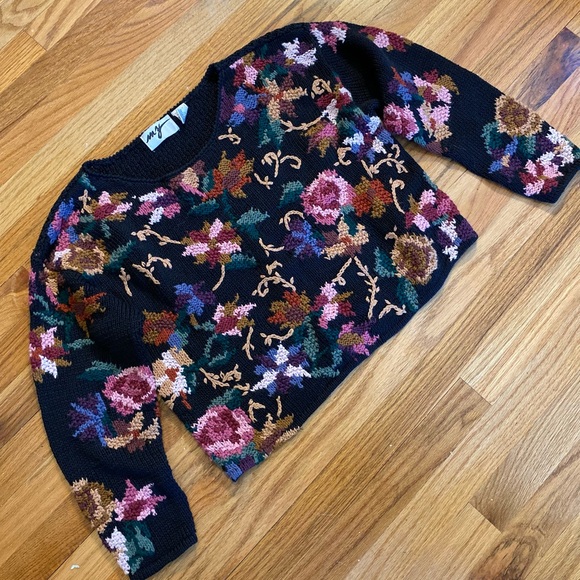 VTG Floral sweater - Picture 2 of 12